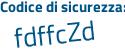 Il Codice di sicurezza è df592a1 il tutto attaccato senza spazi