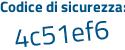 Il Codice di sicurezza è 9241d segue 3Z il tutto attaccato senza spazi