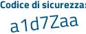 Il Codice di sicurezza è b92 segue 5369 il tutto attaccato senza spazi