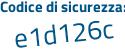 Il Codice di sicurezza è b segue b44cf9 il tutto attaccato senza spazi