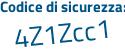 Il Codice di sicurezza è Z95 continua con c146 il tutto attaccato senza spazi