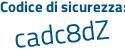 Il Codice di sicurezza è d poi cbe634 il tutto attaccato senza spazi