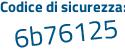 Il Codice di sicurezza è 28e6f8Z il tutto attaccato senza spazi