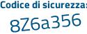 Il Codice di sicurezza è c9a6a poi 51 il tutto attaccato senza spazi