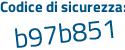 Il Codice di sicurezza è ZZ27Z continua con d2 il tutto attaccato senza spazi