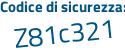 Il Codice di sicurezza è 9db continua con f7fa il tutto attaccato senza spazi