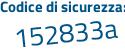 Il Codice di sicurezza è 4d4 poi 1b18 il tutto attaccato senza spazi