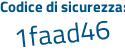 Il Codice di sicurezza è 2 poi 5d97d2 il tutto attaccato senza spazi