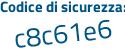 Il Codice di sicurezza è 553 poi Z1c3 il tutto attaccato senza spazi