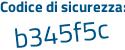 Il Codice di sicurezza è 75 poi a5bef il tutto attaccato senza spazi