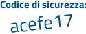 Il Codice di sicurezza è a66 segue c361 il tutto attaccato senza spazi