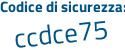 Il Codice di sicurezza è 3cc6cZe il tutto attaccato senza spazi