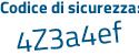Il Codice di sicurezza è b1bf9 continua con 99 il tutto attaccato senza spazi