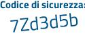 Il Codice di sicurezza è 7cdc segue 842 il tutto attaccato senza spazi