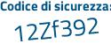 Il Codice di sicurezza è 1945 continua con f79 il tutto attaccato senza spazi