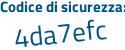 Il Codice di sicurezza è ae8 segue 141d il tutto attaccato senza spazi