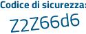 Il Codice di sicurezza è 159f8d3 il tutto attaccato senza spazi