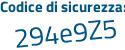 Il Codice di sicurezza è 9df441c il tutto attaccato senza spazi