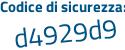 Il Codice di sicurezza è f8ac8d8 il tutto attaccato senza spazi