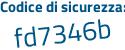 Il Codice di sicurezza è 82 poi 6c468 il tutto attaccato senza spazi