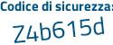 Il Codice di sicurezza è 478a6e1 il tutto attaccato senza spazi