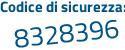 Il Codice di sicurezza è d segue dfec3b il tutto attaccato senza spazi