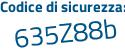 Il Codice di sicurezza è aa continua con 48942 il tutto attaccato senza spazi