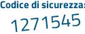 Il Codice di sicurezza è 3e93 continua con 372 il tutto attaccato senza spazi