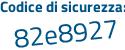 Il Codice di sicurezza è eb7955c il tutto attaccato senza spazi