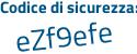 Il Codice di sicurezza è 682b poi c1Z il tutto attaccato senza spazi