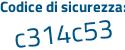 Il Codice di sicurezza è 1 segue 8b58aa il tutto attaccato senza spazi