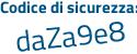 Il Codice di sicurezza è b795dc1 il tutto attaccato senza spazi