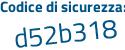 Il Codice di sicurezza è d8c9228 il tutto attaccato senza spazi
