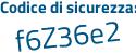 Il Codice di sicurezza è b93 poi 7fe9 il tutto attaccato senza spazi