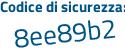 Il Codice di sicurezza è f poi 5ea96c il tutto attaccato senza spazi
