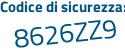 Il Codice di sicurezza è 3ee61cb il tutto attaccato senza spazi