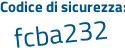 Il Codice di sicurezza è Z5cZc53 il tutto attaccato senza spazi