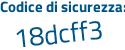 Il Codice di sicurezza è ba88 segue 24Z il tutto attaccato senza spazi