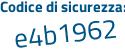 Il Codice di sicurezza è 61e poi 53fe il tutto attaccato senza spazi