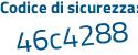 Il Codice di sicurezza è 7Z segue 1Za6e il tutto attaccato senza spazi