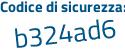 Il Codice di sicurezza è 4c segue 2537Z il tutto attaccato senza spazi