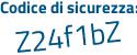 Il Codice di sicurezza è 55 continua con 3bZda il tutto attaccato senza spazi