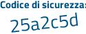 Il Codice di sicurezza è ec continua con 72614 il tutto attaccato senza spazi