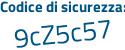 Il Codice di sicurezza è 77 continua con d72ba il tutto attaccato senza spazi