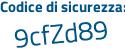 Il Codice di sicurezza è Z3c segue c252 il tutto attaccato senza spazi