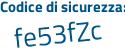 Il Codice di sicurezza è 51 continua con d62dc il tutto attaccato senza spazi