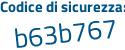 Il Codice di sicurezza è ee38 poi 8dZ il tutto attaccato senza spazi