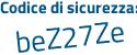 Il Codice di sicurezza è 9f segue 63fa3 il tutto attaccato senza spazi