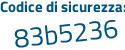 Il Codice di sicurezza è c42 poi 194d il tutto attaccato senza spazi