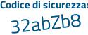 Il Codice di sicurezza è 618 poi 1827 il tutto attaccato senza spazi